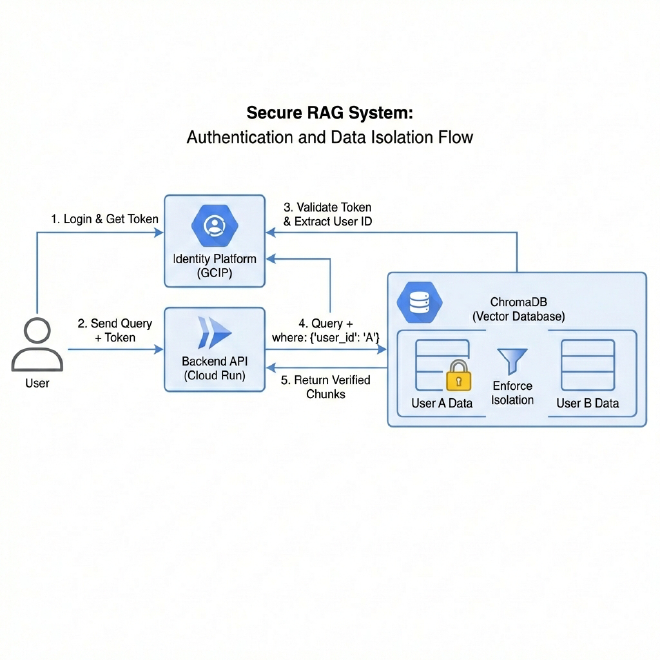 Secure Auth & Data Flow